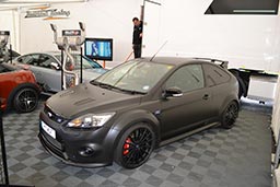 Matt Black Focus RS on display